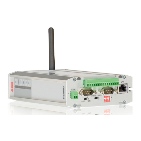 ABB RER601 Bedienungsanleitung