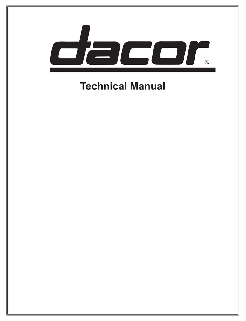 Dacor CPS Bedienungsanleitung