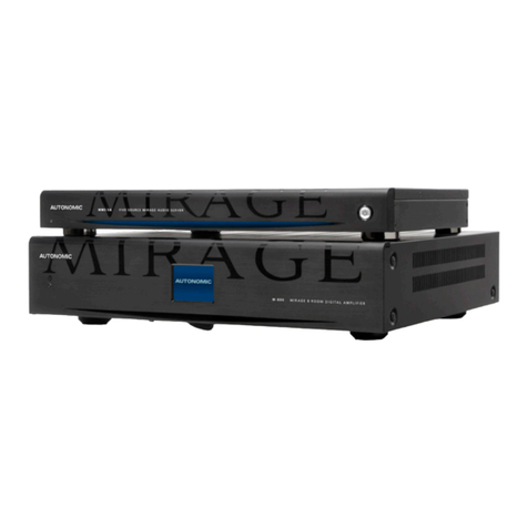 Autonomic Mirage Bedienungsanleitung