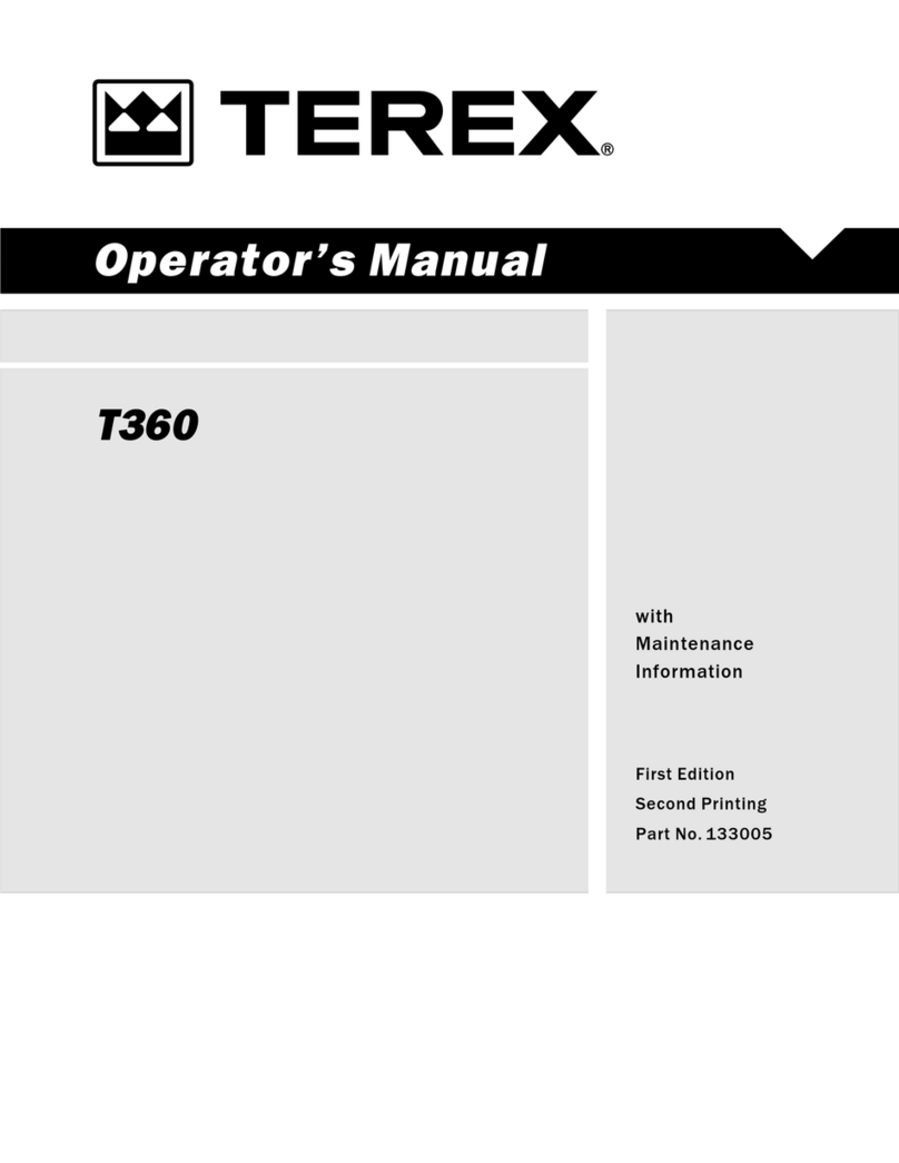 Terex T360 Bedienungsanleitung