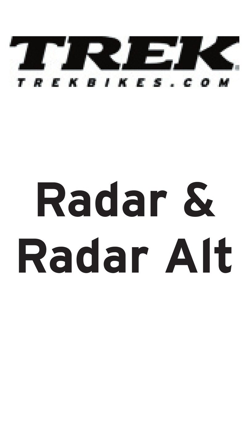 Trek Radar Bedienungsanleitung