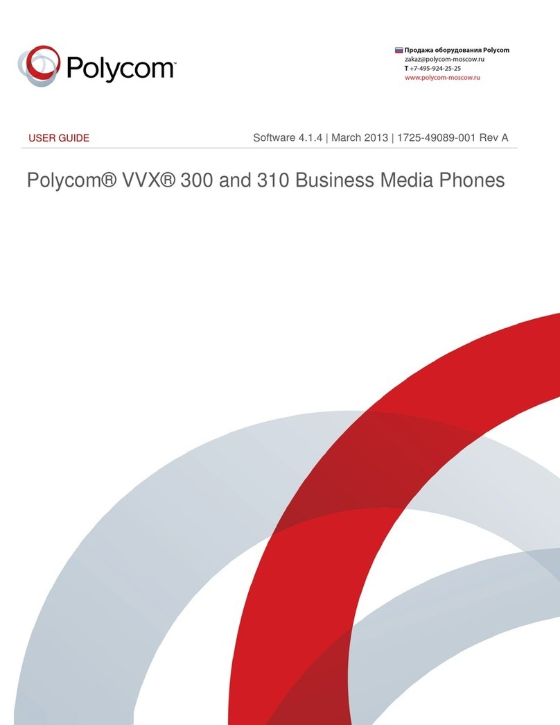 Polycom VVX 300 Bedienungsanleitung