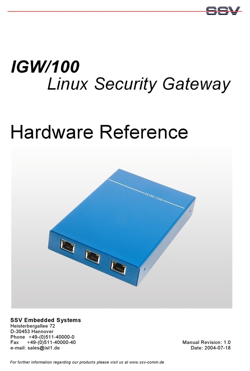 SSV IGW/100 Anwendungshandbuch