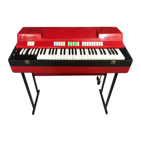 Farfisa Compact Bedienungsanleitung