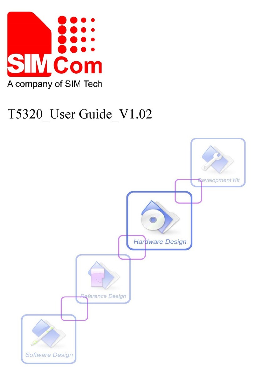 SimCom T5320 Bedienungsanleitung