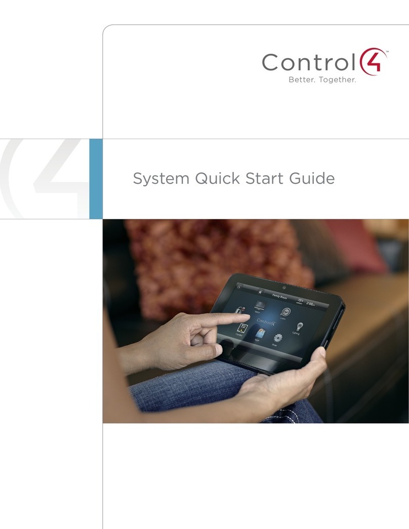 Contro l4 Control4 Smart Home Bedienungsanleitung