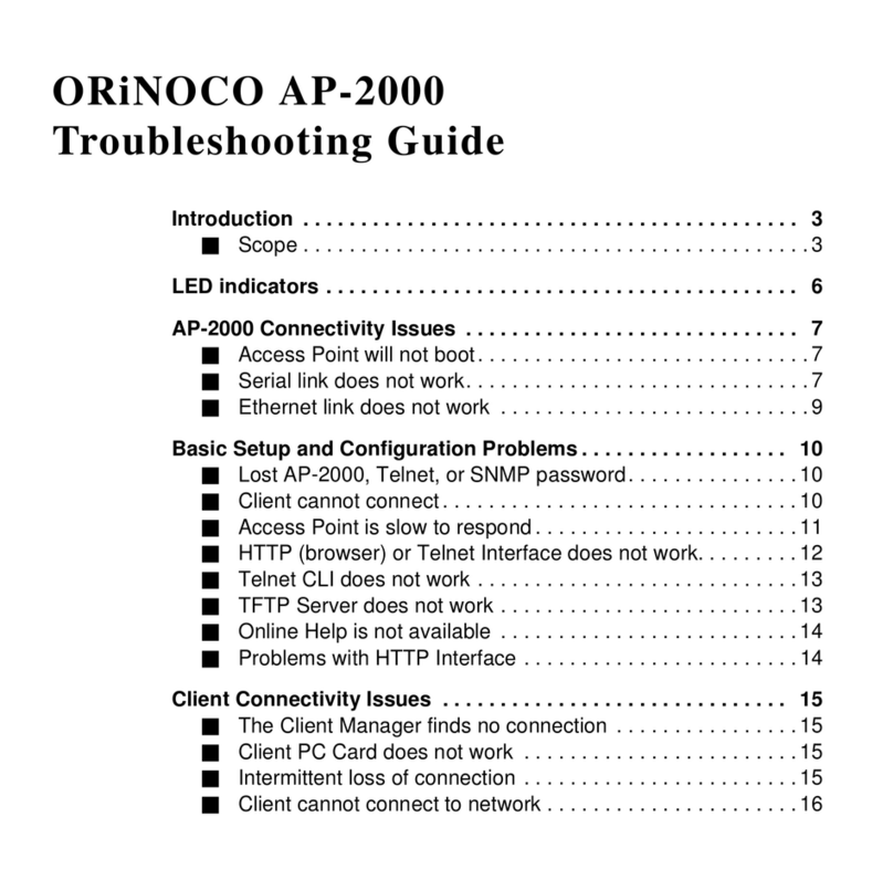 ORiNOCO AP-2000 Bedienungsanleitung