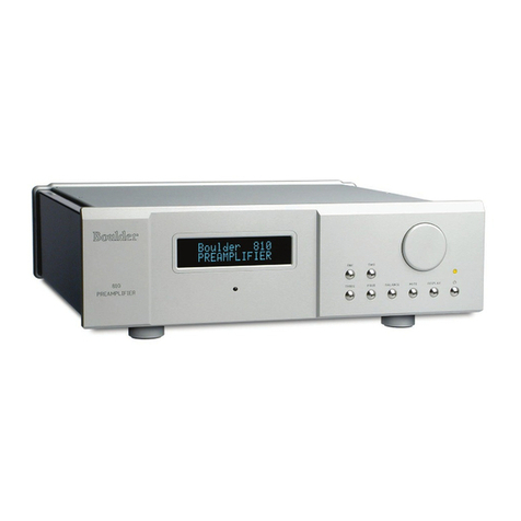 Boulder 810 Bedienungsanleitung
