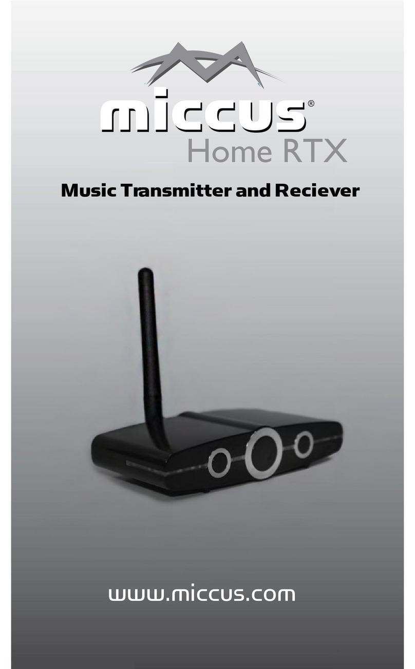 Miccus Home RTX Bedienungsanleitung