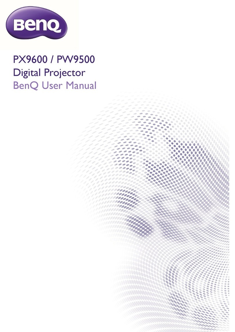 BenQ PX9600 Bedienungsanleitung