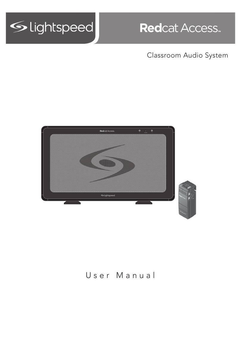 LightSpeed Technologies Redcat Bedienungsanleitung