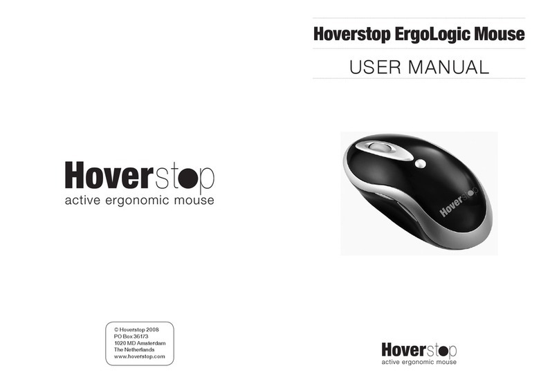 Hoverstop ErgoLogic Mouse Bedienungsanleitung
