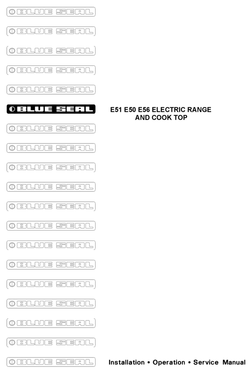 Blue Seal E51 Bedienungsanleitung