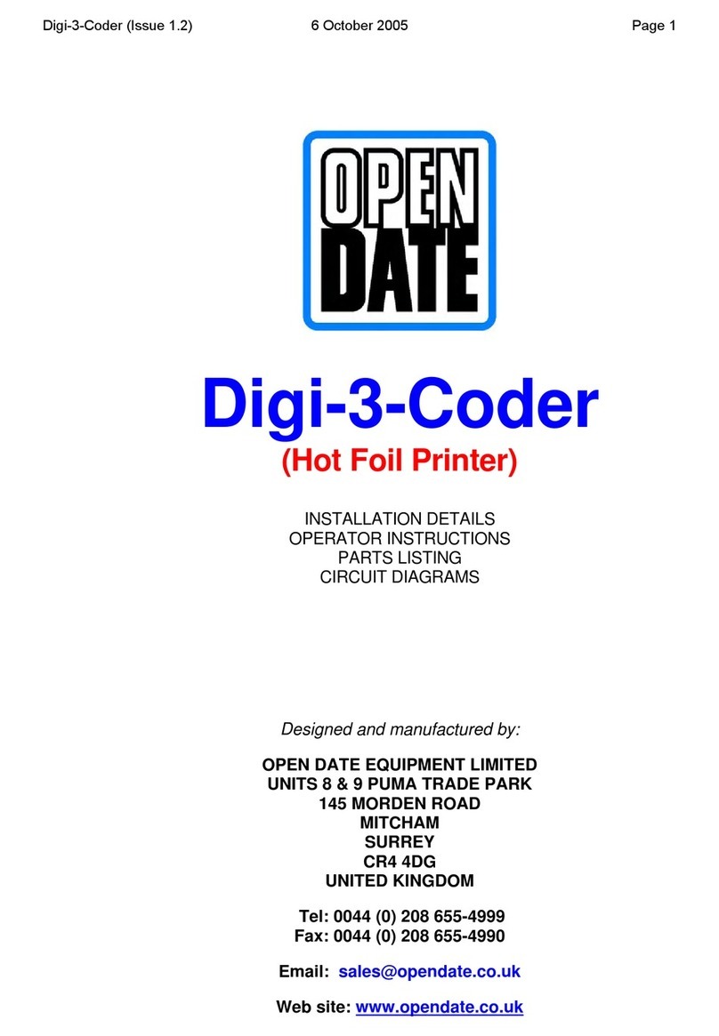Open Date Digi-3-Coder Technische Daten