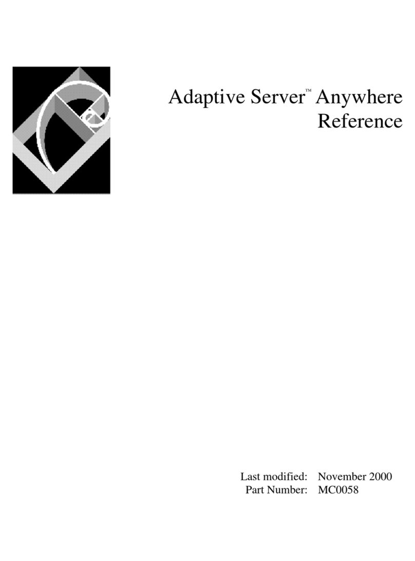 Sybase Adaptive Server Anywhere Service-Handbuch