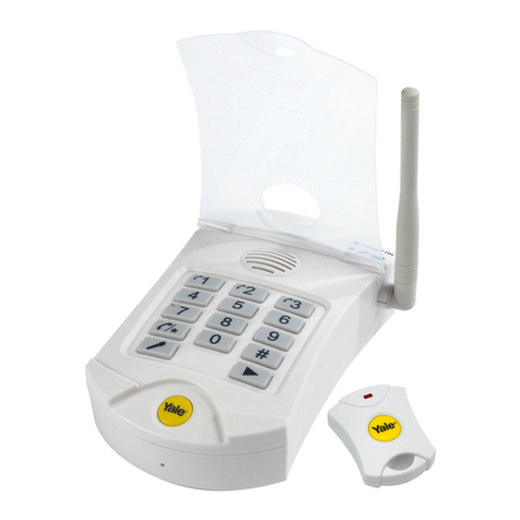 Yale Distress alert system Bedienungsanleitung