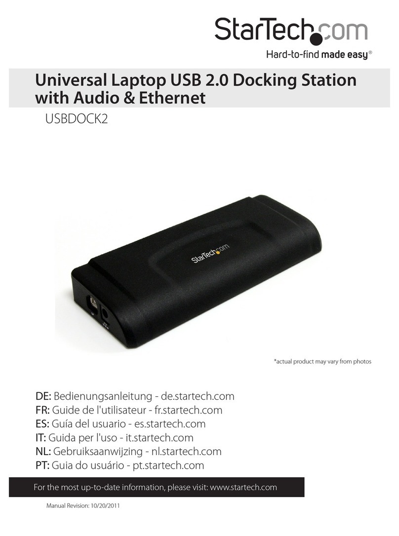 StarTech.com USBDOCK2 Bedienungsanleitung