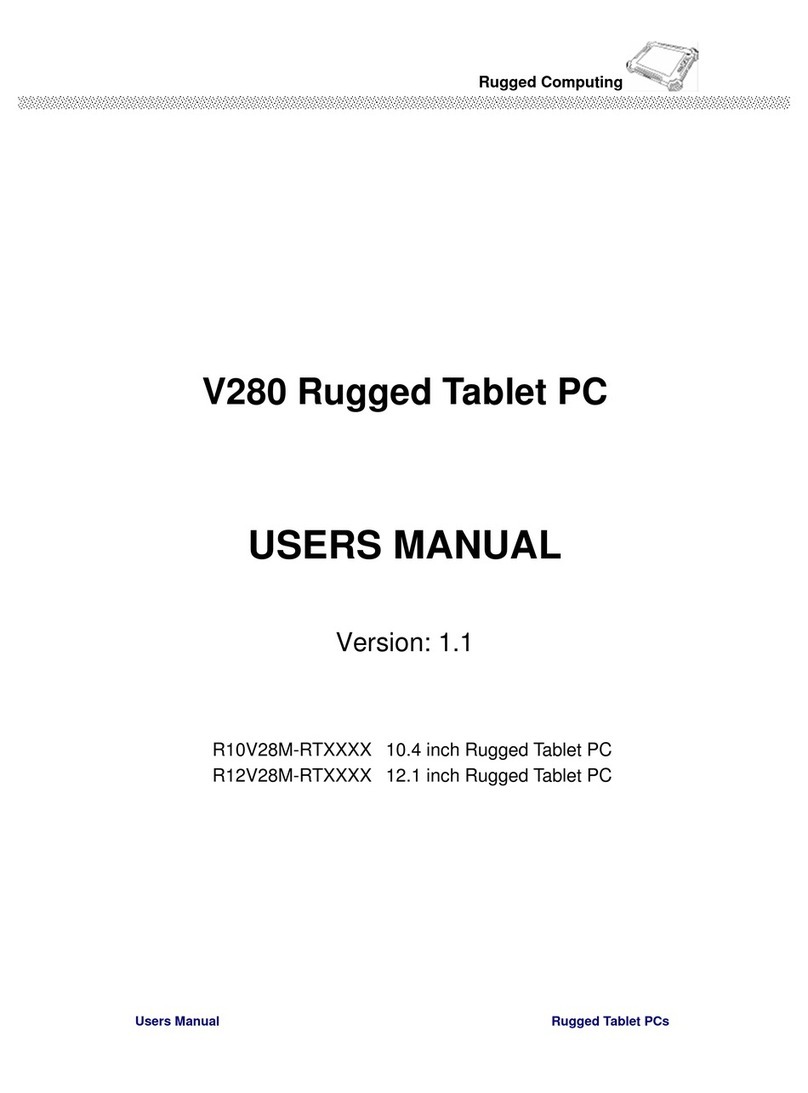 Rugged Computing V280 Bedienungsanleitung