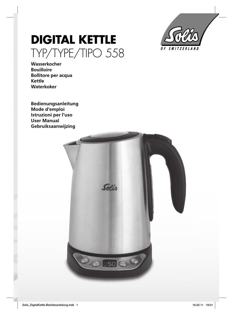 SOLIS 558 Bedienungsanleitung
