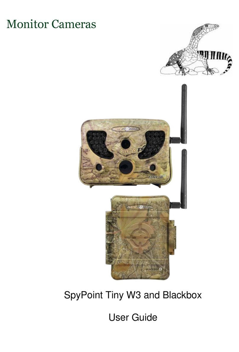 Monitor Camera SpyPoint Tiny W3 Bedienungsanleitung