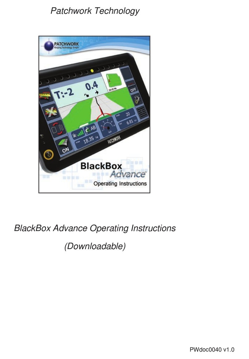 Patchwork Technology BlackBox Advance Bedienungsanleitung