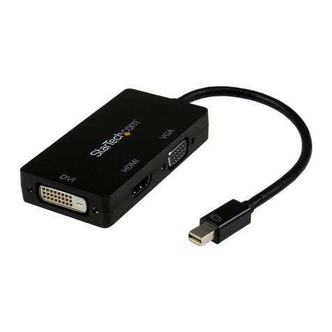 StarTech.com MDP2VGDVHD Bedienungsanleitung