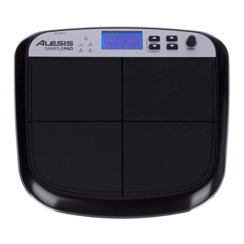 Alesis SamplePad Bedienungsanleitung