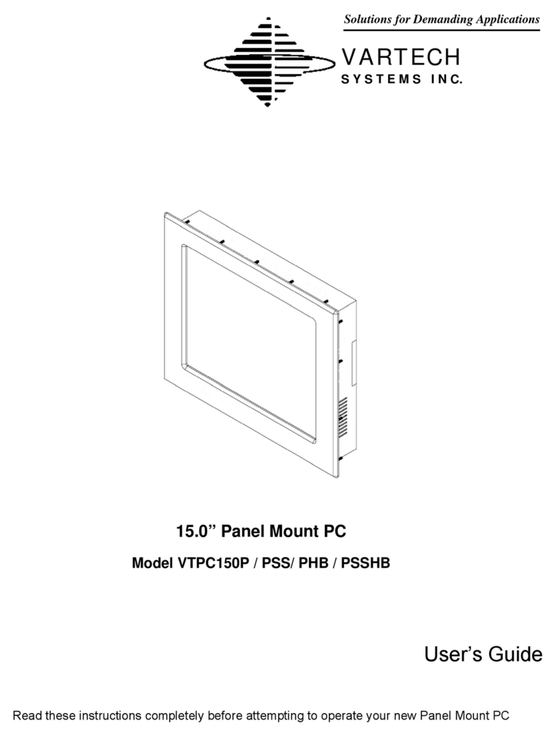 VarTech Systems VTPC150P Bedienungsanleitung