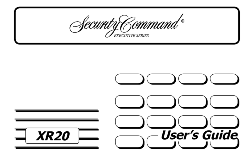 Security Command XR20 Executive Series Bedienungsanleitung