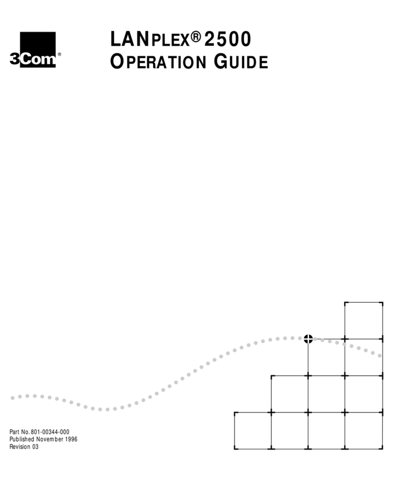 3Com LANPLEX 2500 Bedienungsanleitung