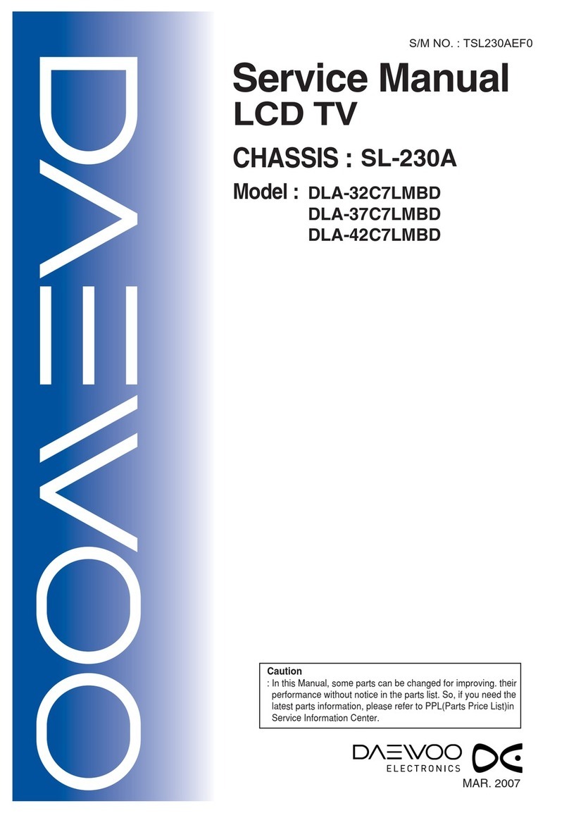 Daewoo LCD TV Bedienungsanleitung