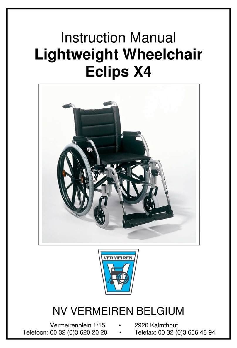 Vermeiren Eclips X4 Bedienungsanleitung