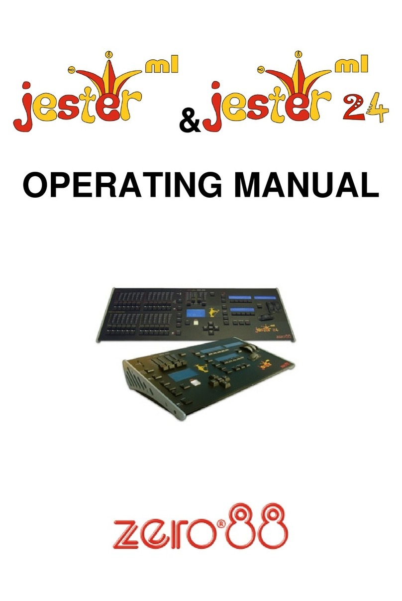 Zero88 Jester Bedienungsanleitung