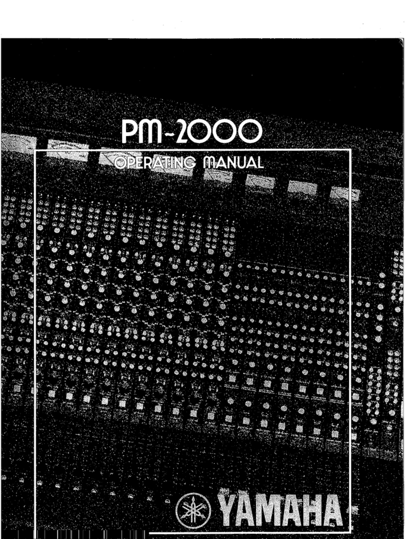 Yamaha PM-2000 Bedienungsanleitung Yamaha PM-2000 Bedienungsanleitung