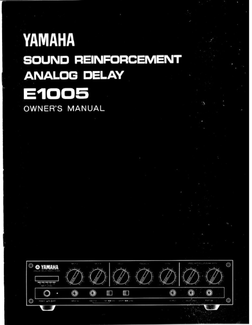 Yamaha E1005 Bedienungsanleitung