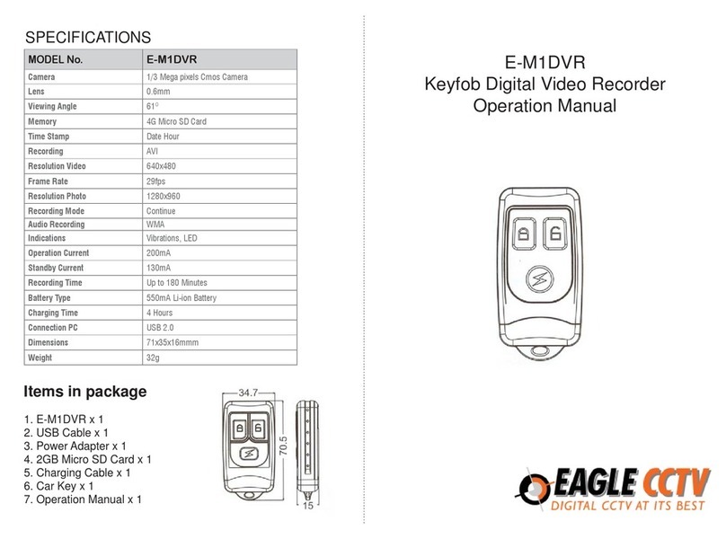 Eagle CCTV E-M1DVR Bedienungsanleitung