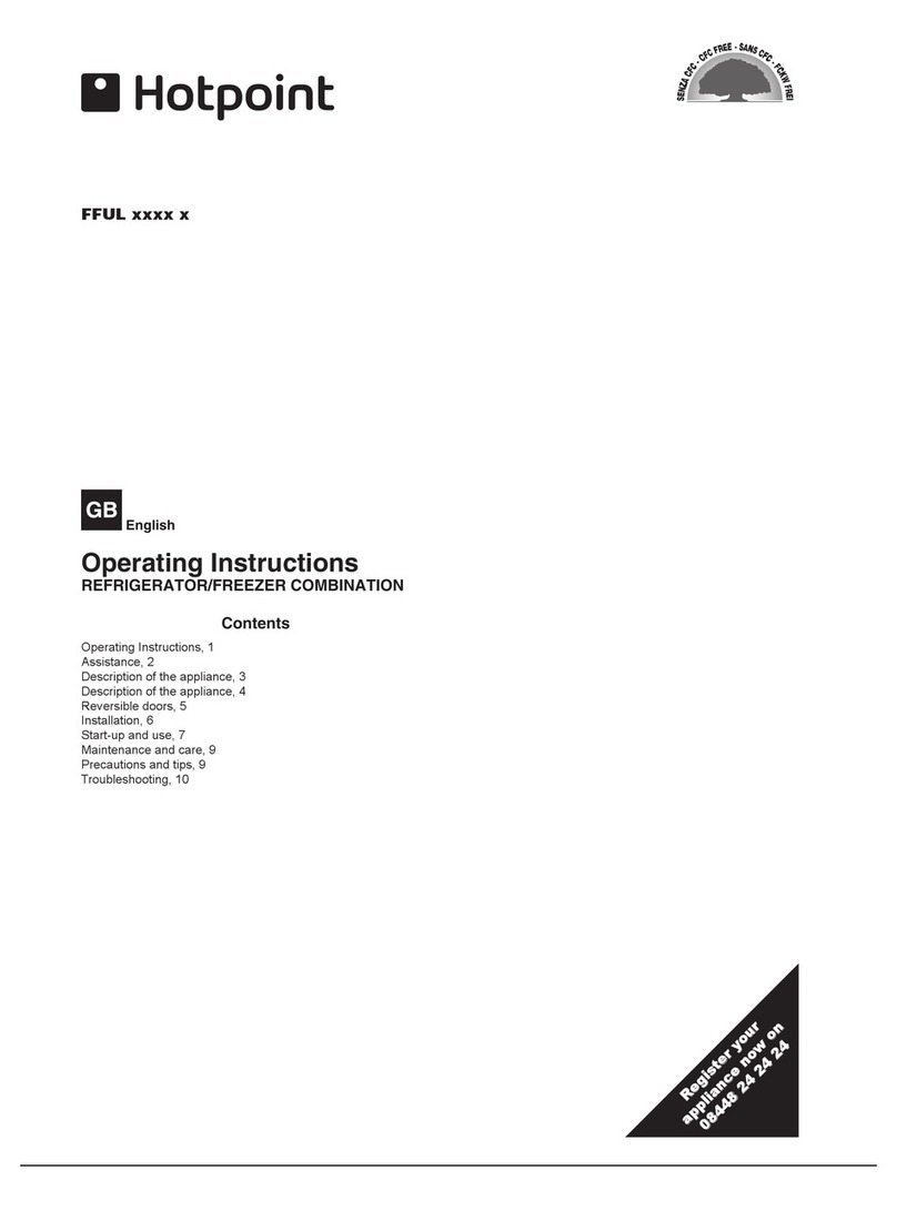 Hotpoint FFUL Series Bedienungsanleitung