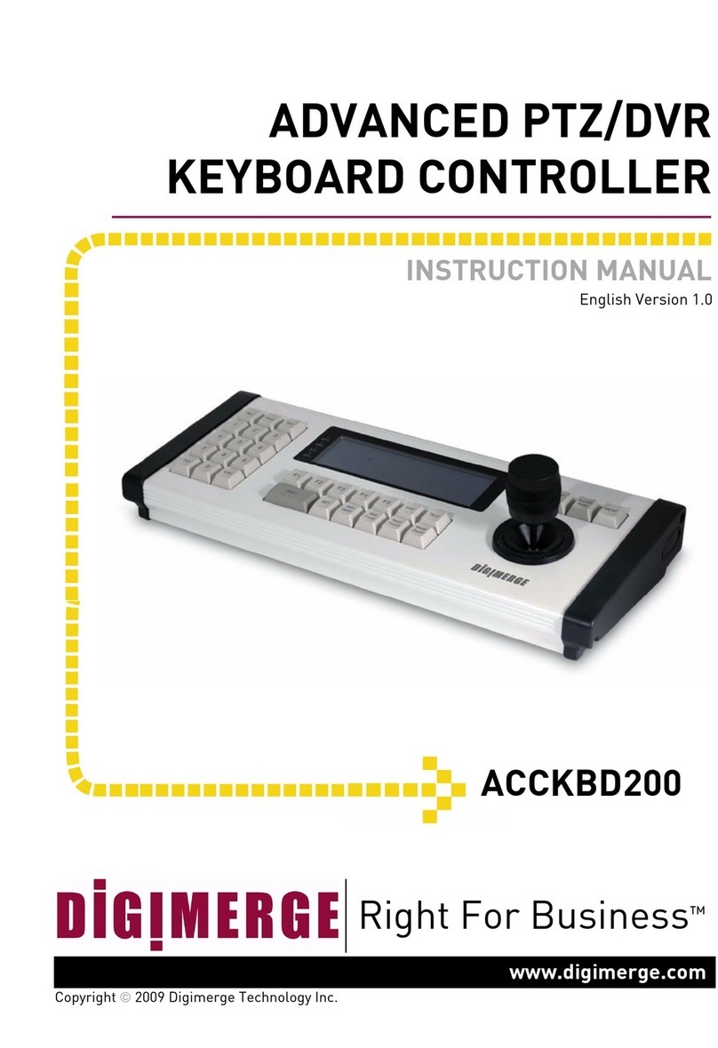 Digimerge ACCKBD200 Bedienungsanleitung