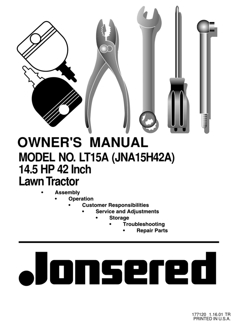 Jonsered LT15A Bedienungsanleitung