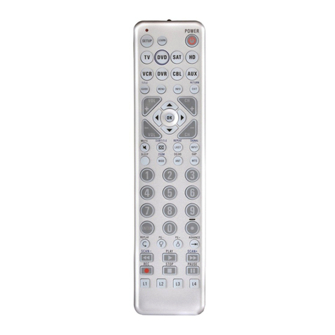 Universal Remote Control ZC800 Bedienungsanleitung Universal Remote Control ZC800 Bedienungsanleitung
