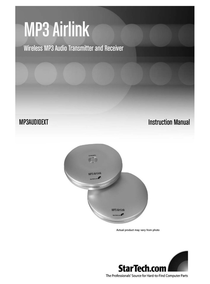 StarTech.com MP3AUDIOEXT Bedienungsanleitung