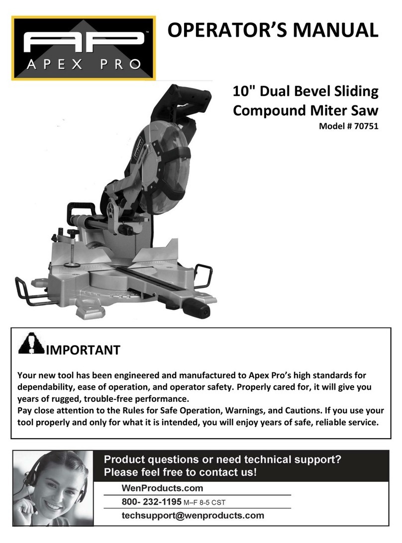 Apex Pro 70751 Bedienungsanleitung