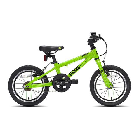 Frog Bikes Tadpole Bedienungsanleitung