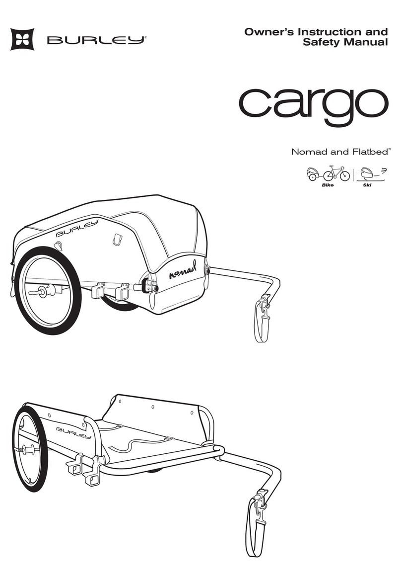 Burley cargo Bedienungsanleitung
