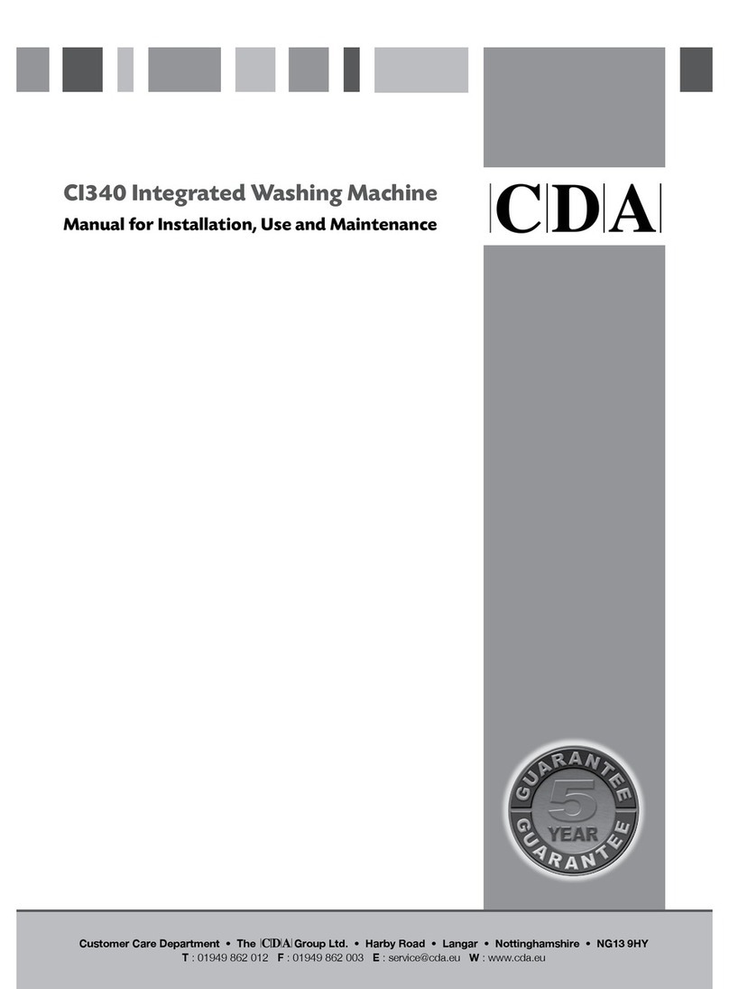 CDA CI340 Referenzhandbuch CDA CI340 Referenzhandbuch