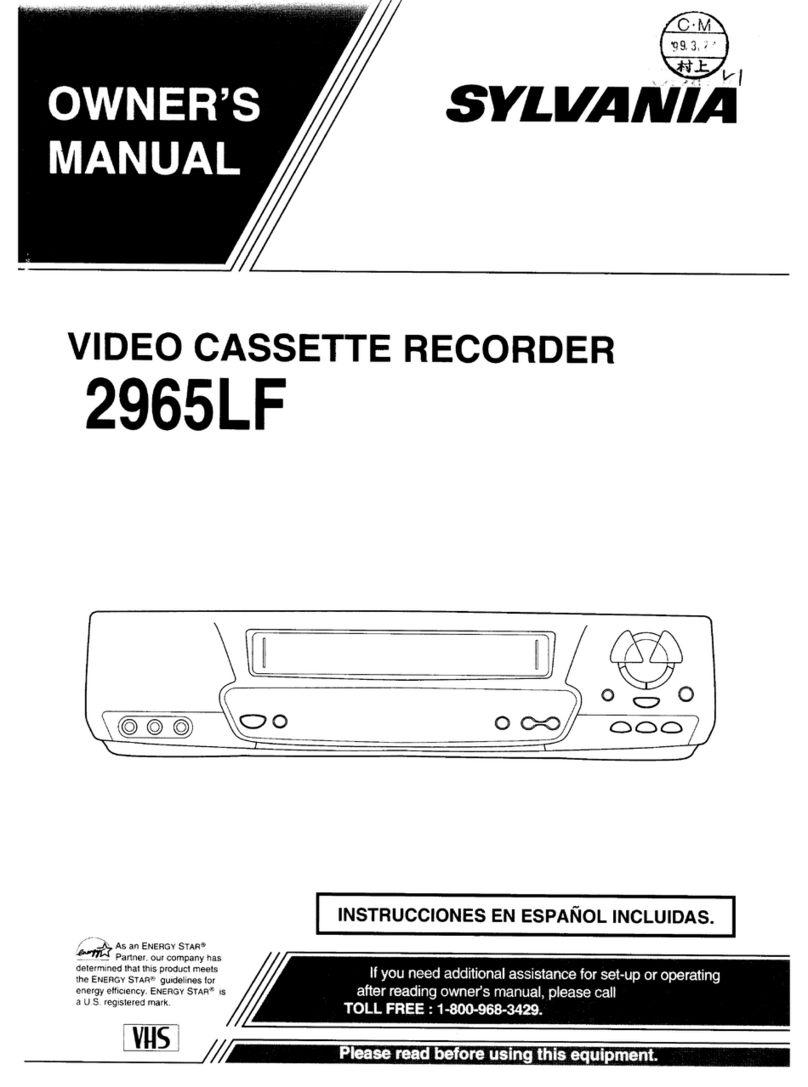 Sylvania 2965LF Bedienungsanleitung