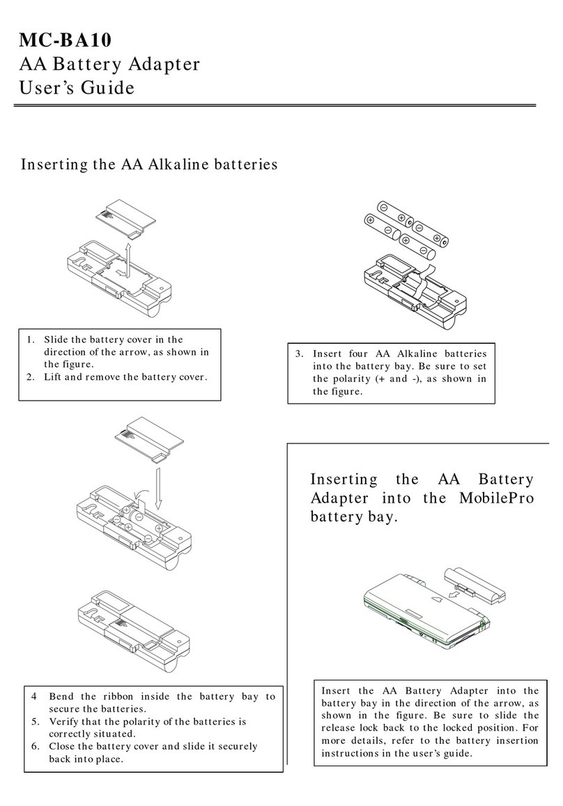 NEC MC-BA10 Bedienungsanleitung