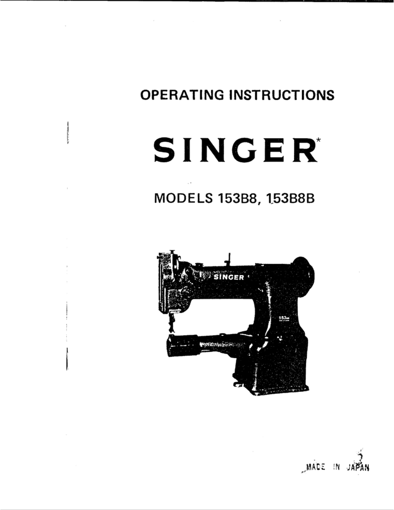 Singer 153B8 Bedienungsanleitung