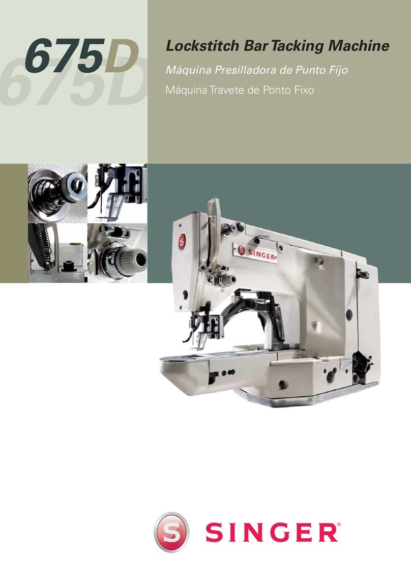 Singer 675D Bedienungsanleitung