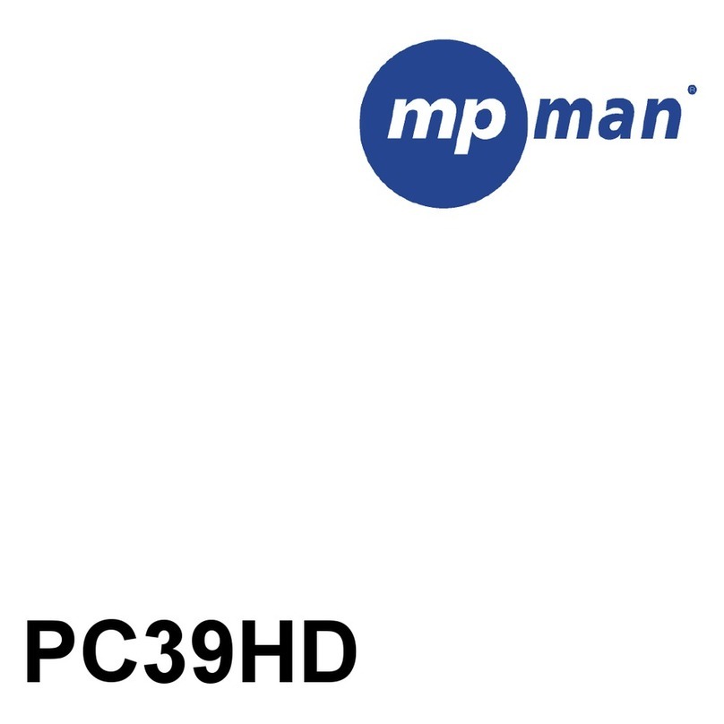 MP-Man PC39HD Bedienungsanleitung